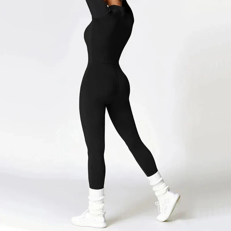 Zip Front Training Jumpsuit
