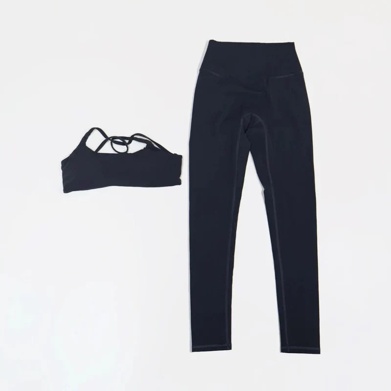 Crossback Sports Bra & Leggings Set
