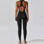 Open-Back Sculpt Jumpsuit