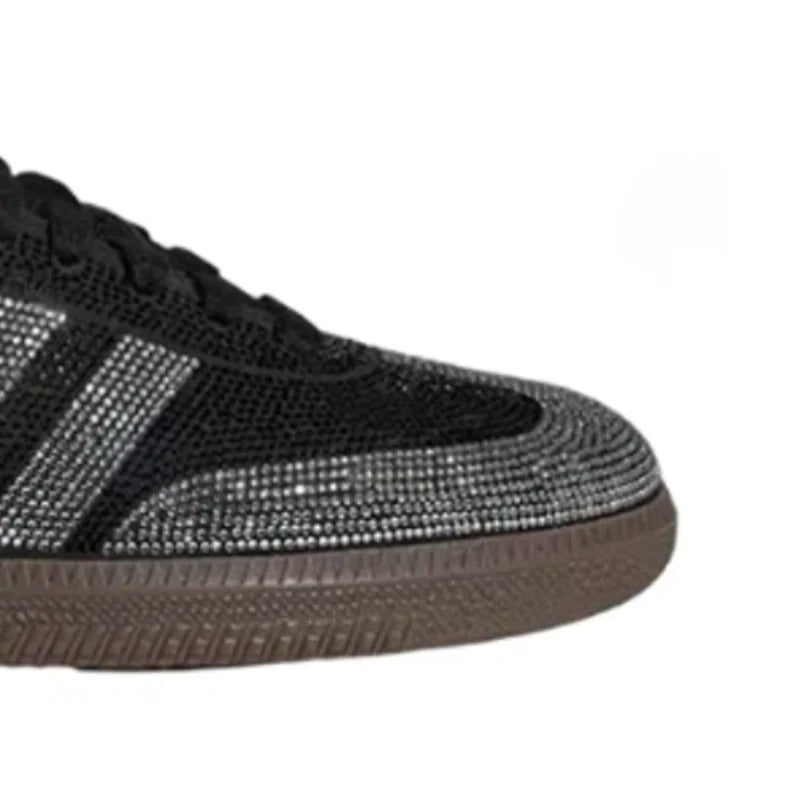 SMB Rhinestone Black Silver