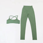 Crossback Sports Bra & Leggings Set