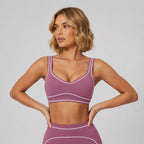 Contrast Line Sports Bra