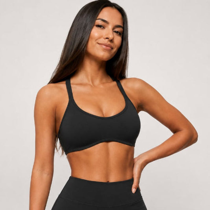 Cross-Back Sports Bra