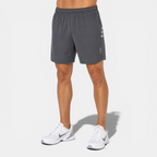 Reflective Split-Hem Run Shorts
